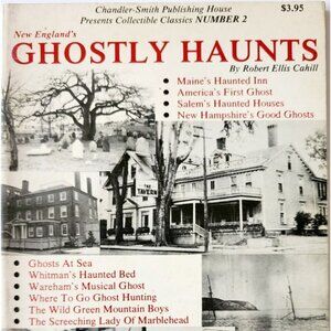 1983 Ghostly Haunts Vintage PB 3rd Edition New England Ghost History C98